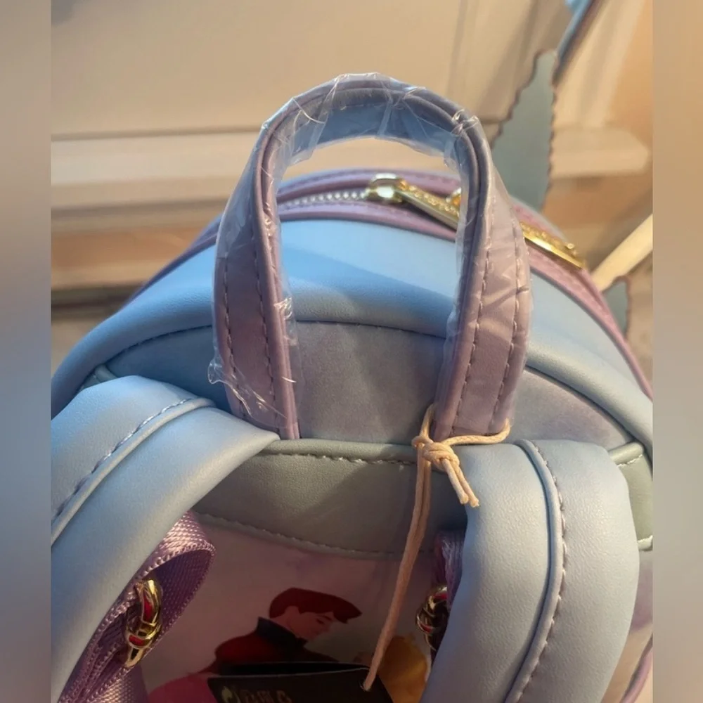 Loungefly Princess Castle Series Sleeping Beauty Mini Backpack NWT